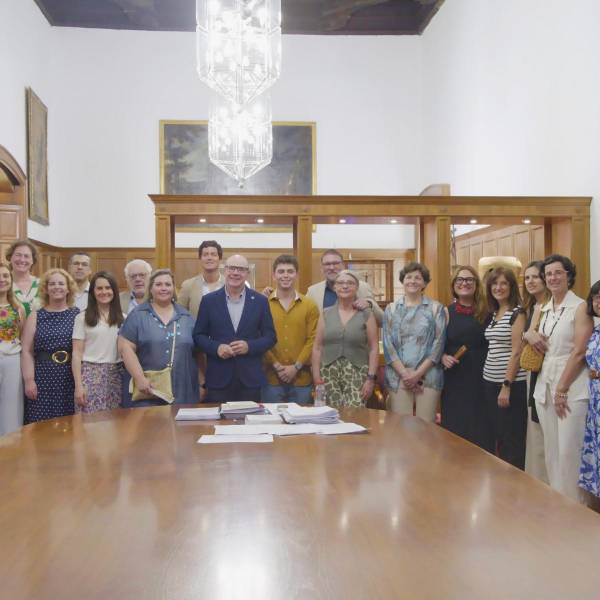 Encuentro de fin de curso con el rector de la UGR