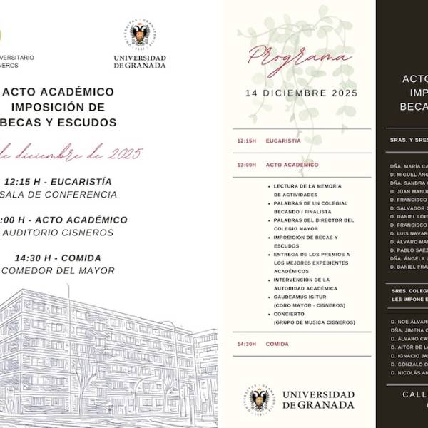 Acto Académico de Imposición de Becas y Escudos
