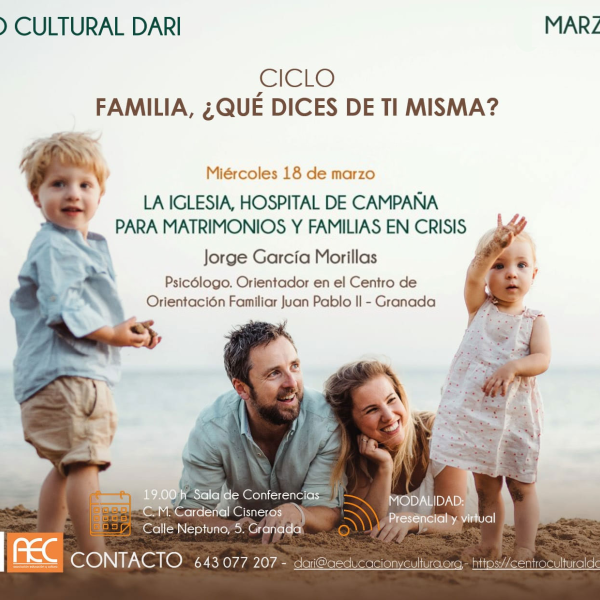 La iglesia, hospital de campaña para matrimonios y familias en crisis.