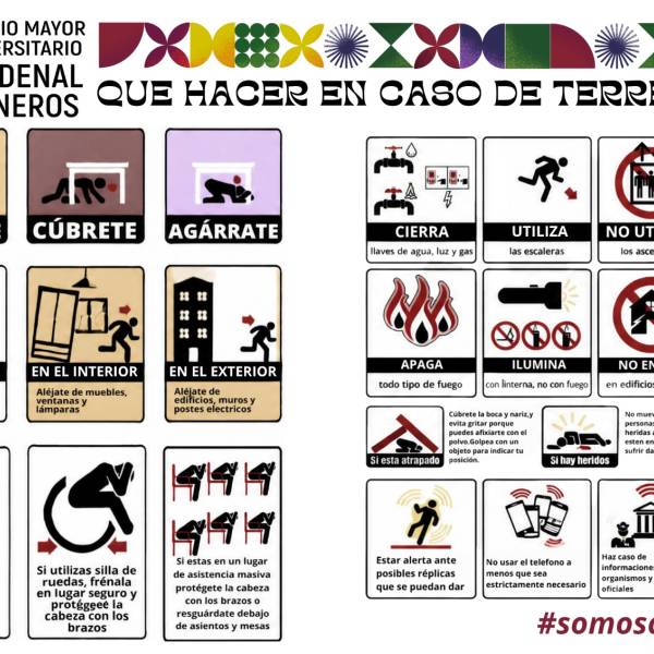 Qué hacer en caso de terremoto